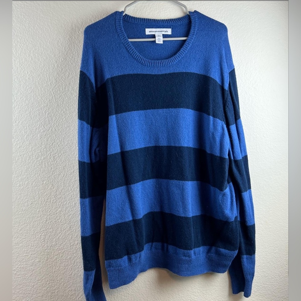 NWOT Amazon Essentials Mens Long Sleeve Sweater Size XL